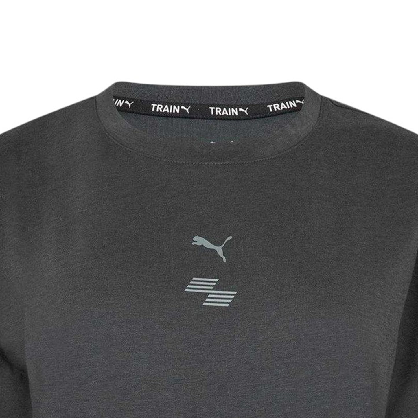 Dark Grey - Side - Puma Womens-Ladies Hyrox Performance Gym Top