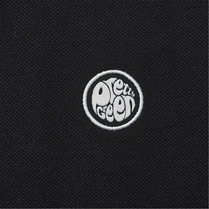 Black - Lifestyle - Pretty Green Mens Barton Short-Sleeved Polo Shirt