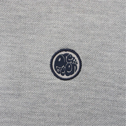 Grey Marl Marl - Lifestyle - Pretty Green Mens Barton Short-Sleeved Polo Shirt