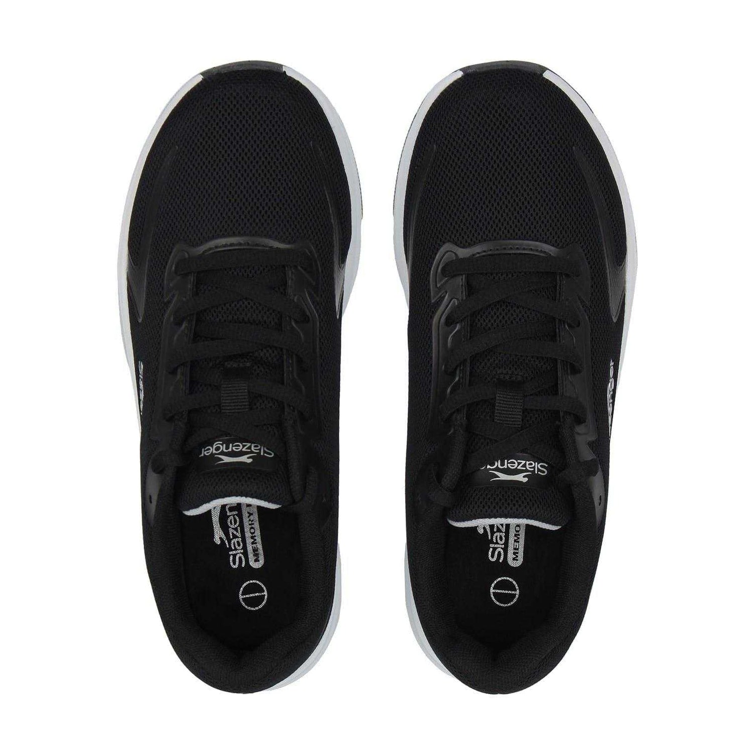 Black-White - Lifestyle - Slazenger Childrens-Kids Assent Trainers