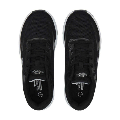 Black-White - Lifestyle - Slazenger Childrens-Kids Assent Trainers