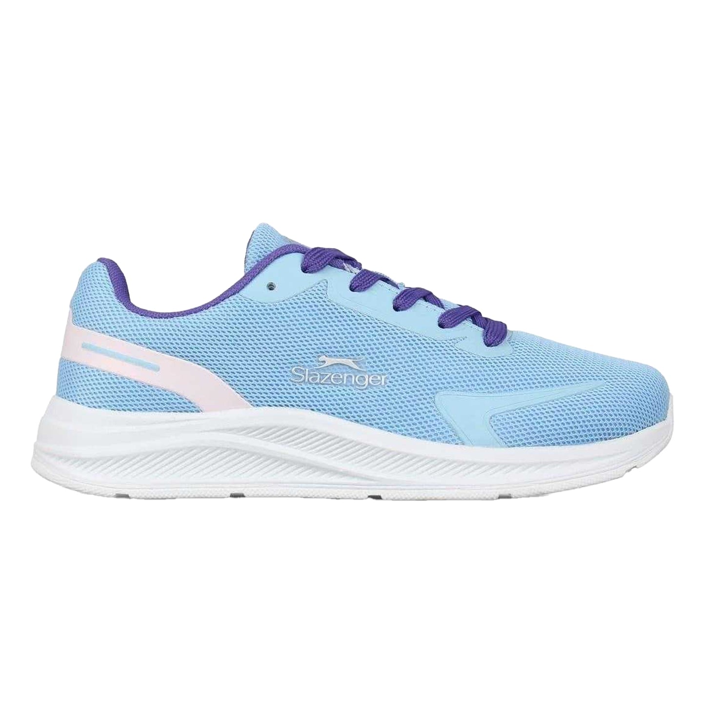 Pale Blue - Front - Slazenger Childrens-Kids Assent Trainers