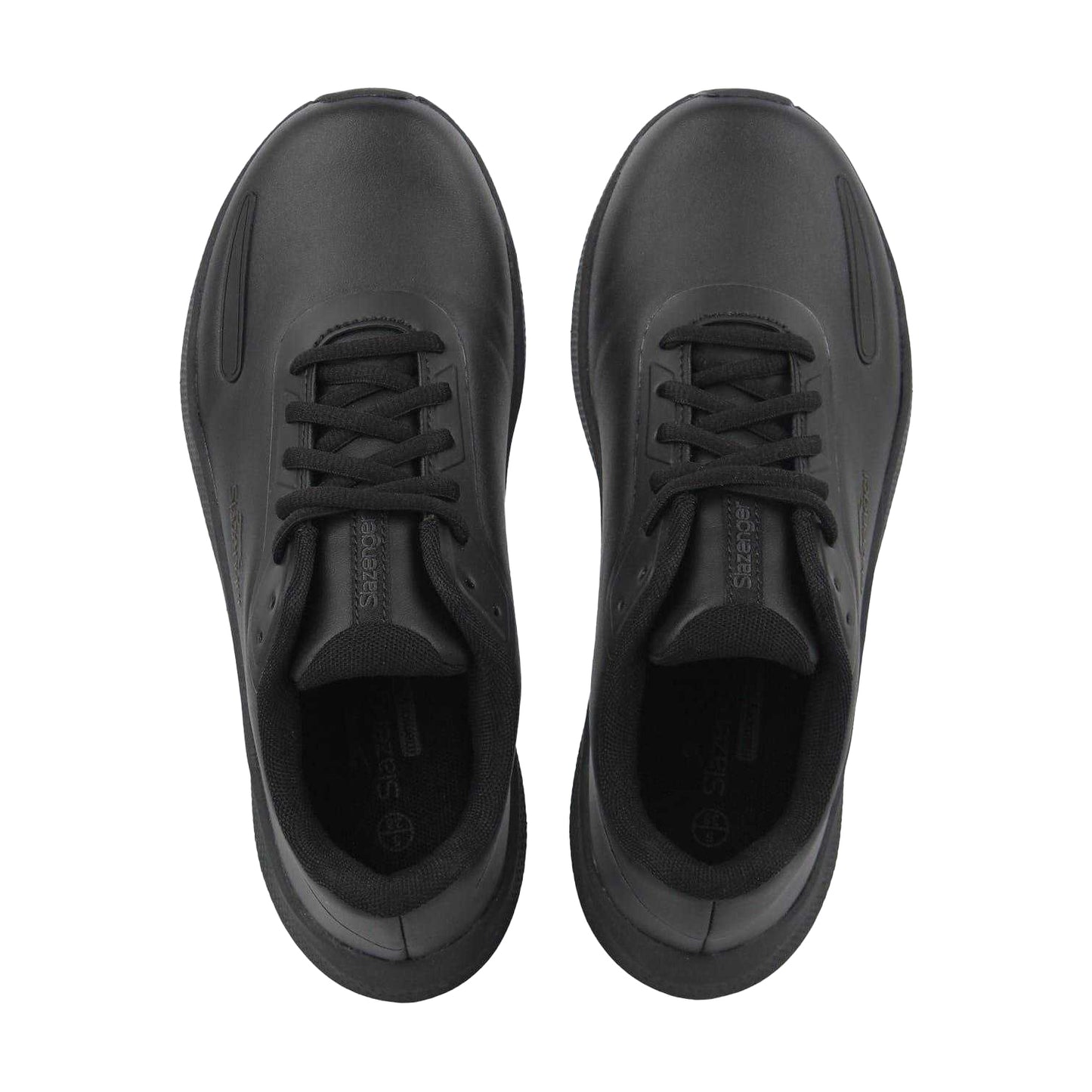 Black - Side - Slazenger Childrens-Kids Assent Trainers