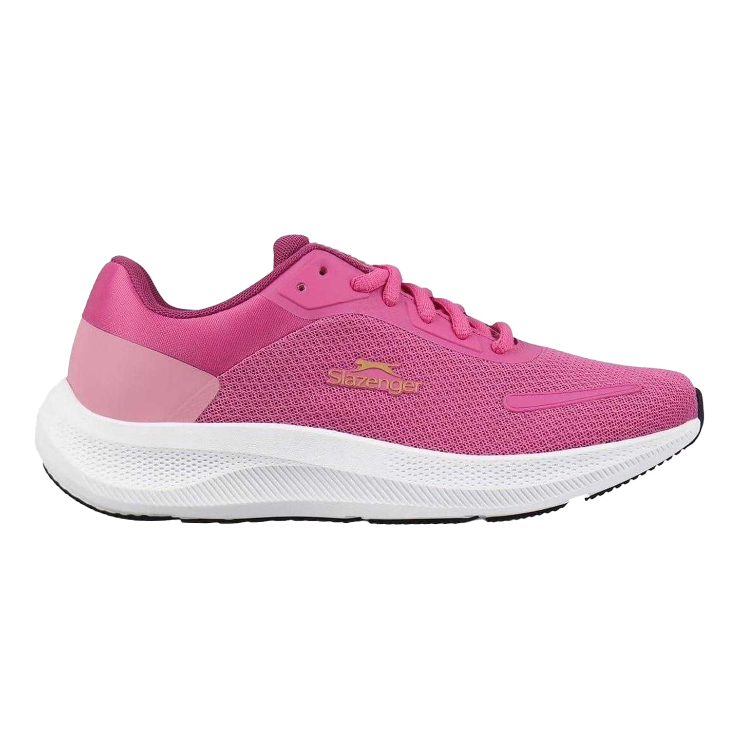 Pink-Gold - Front - Slazenger Childrens-Kids Assent Trainers