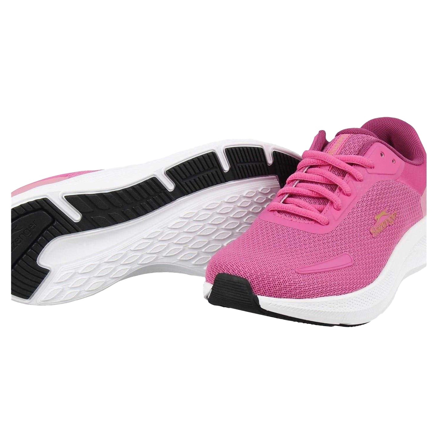 Pink-Gold - Lifestyle - Slazenger Childrens-Kids Assent Trainers