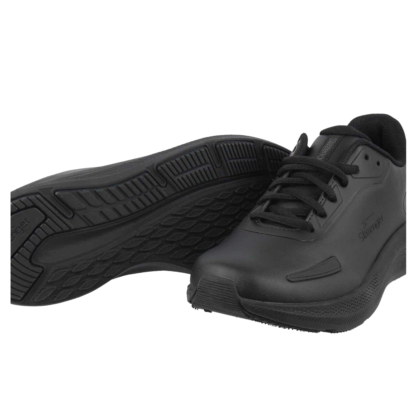 Black - Lifestyle - Slazenger Childrens-Kids Assent Trainers