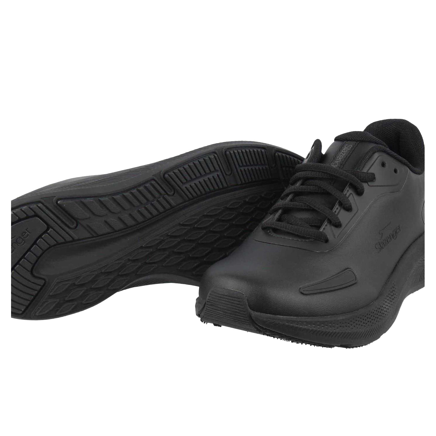 Black - Lifestyle - Slazenger Childrens-Kids Assent Trainers
