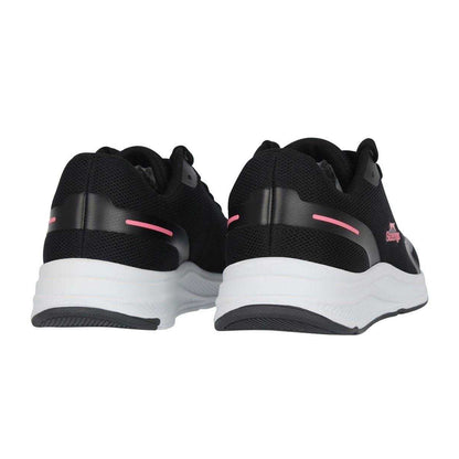 Black-Pink - Back - Slazenger Childrens-Kids Assent Trainers