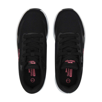 Black-Pink - Lifestyle - Slazenger Childrens-Kids Assent Trainers