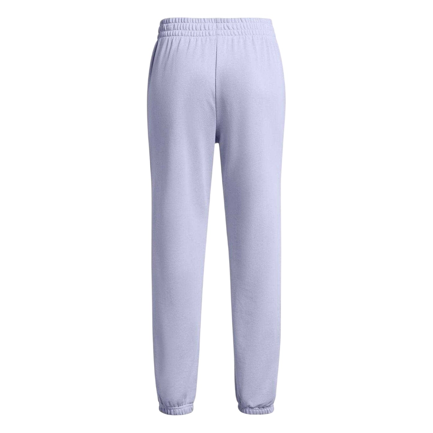 Lilac - Back - Under Armour Womens-Ladies Rival Terry Joggers