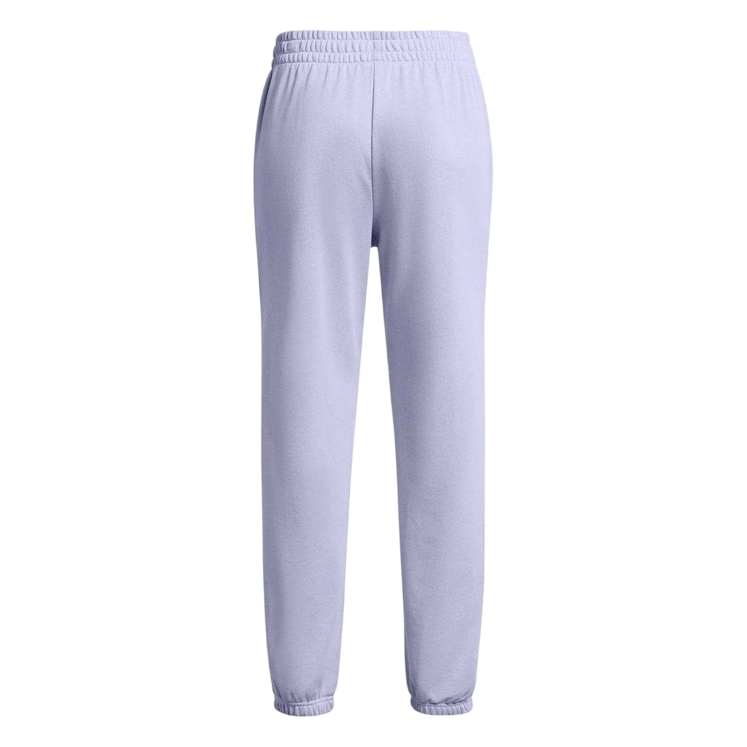 Lilac - Back - Under Armour Womens-Ladies Rival Terry Joggers