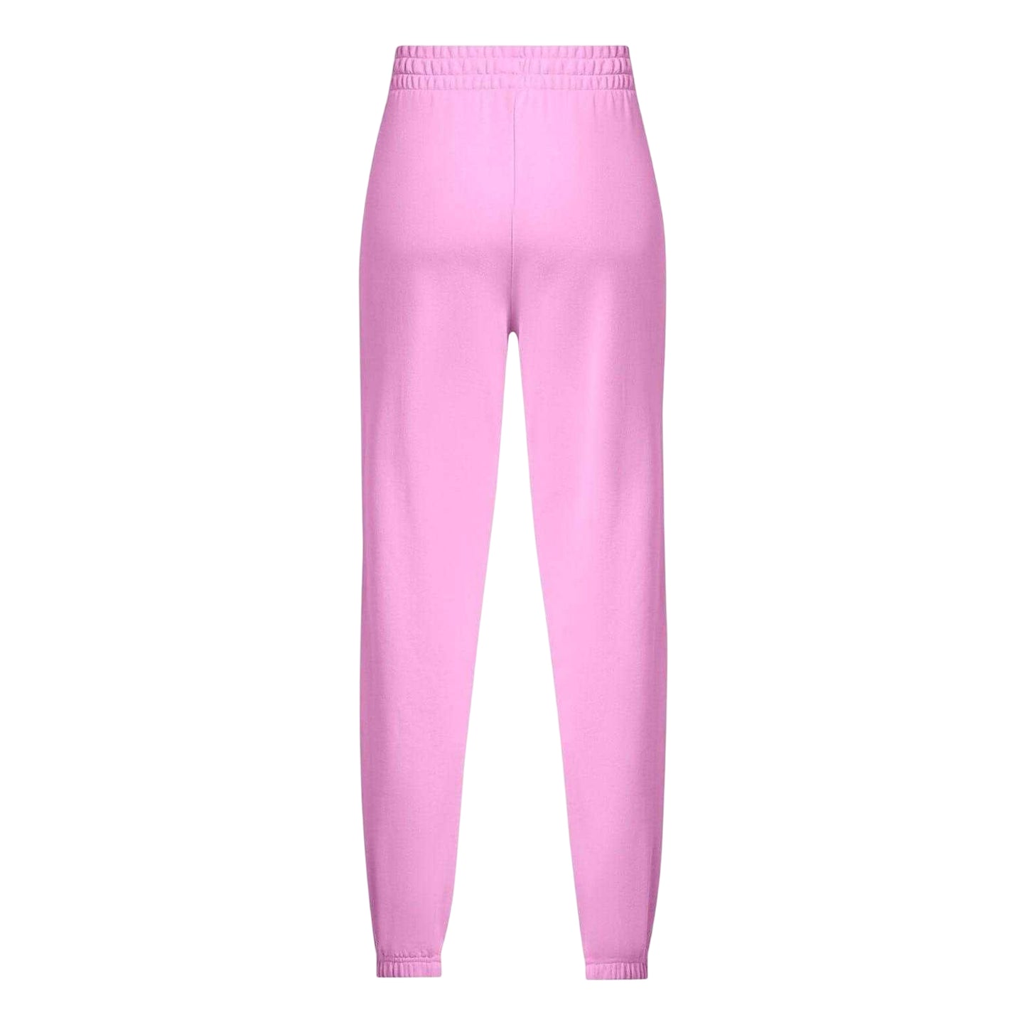 Pink - Back - Under Armour Womens-Ladies Rival Terry Joggers
