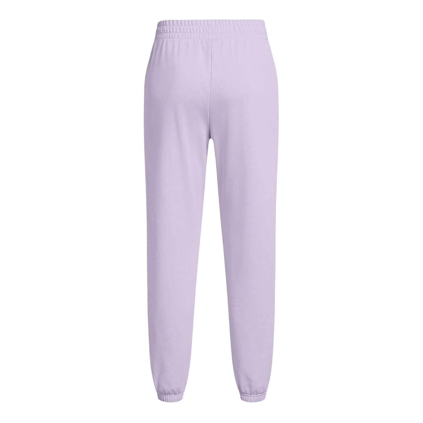 Purple - Back - Under Armour Womens-Ladies Rival Terry Joggers