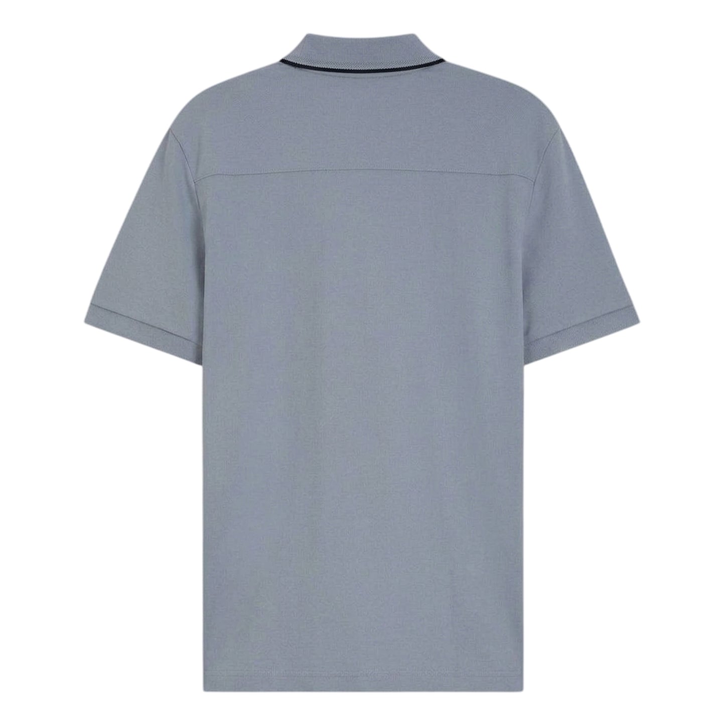 Dark Grey - Back - Boss Mens Philix Quick Dry Short-Sleeved Polo Shirt