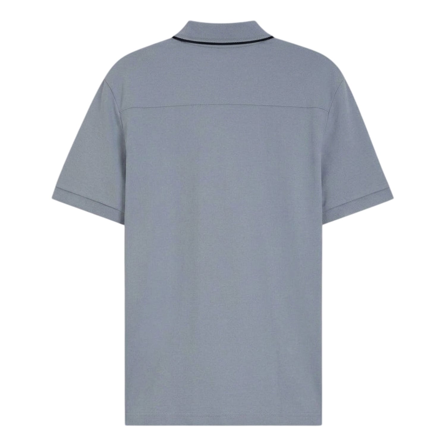 Dark Grey - Back - Boss Mens Philix Quick Dry Short-Sleeved Polo Shirt