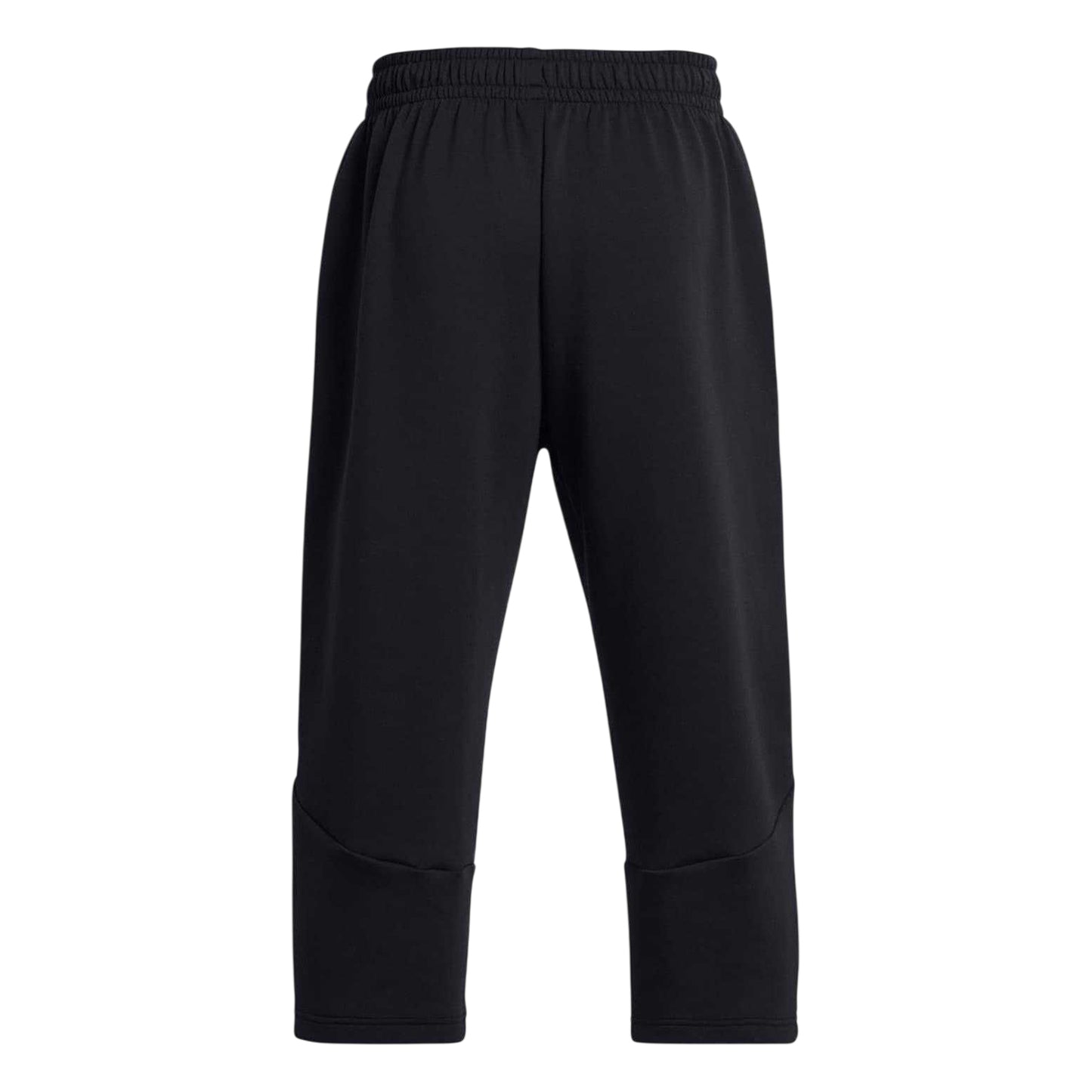 Black - Back - Under Armour Mens Fleece Plain Baggy Sweatpants