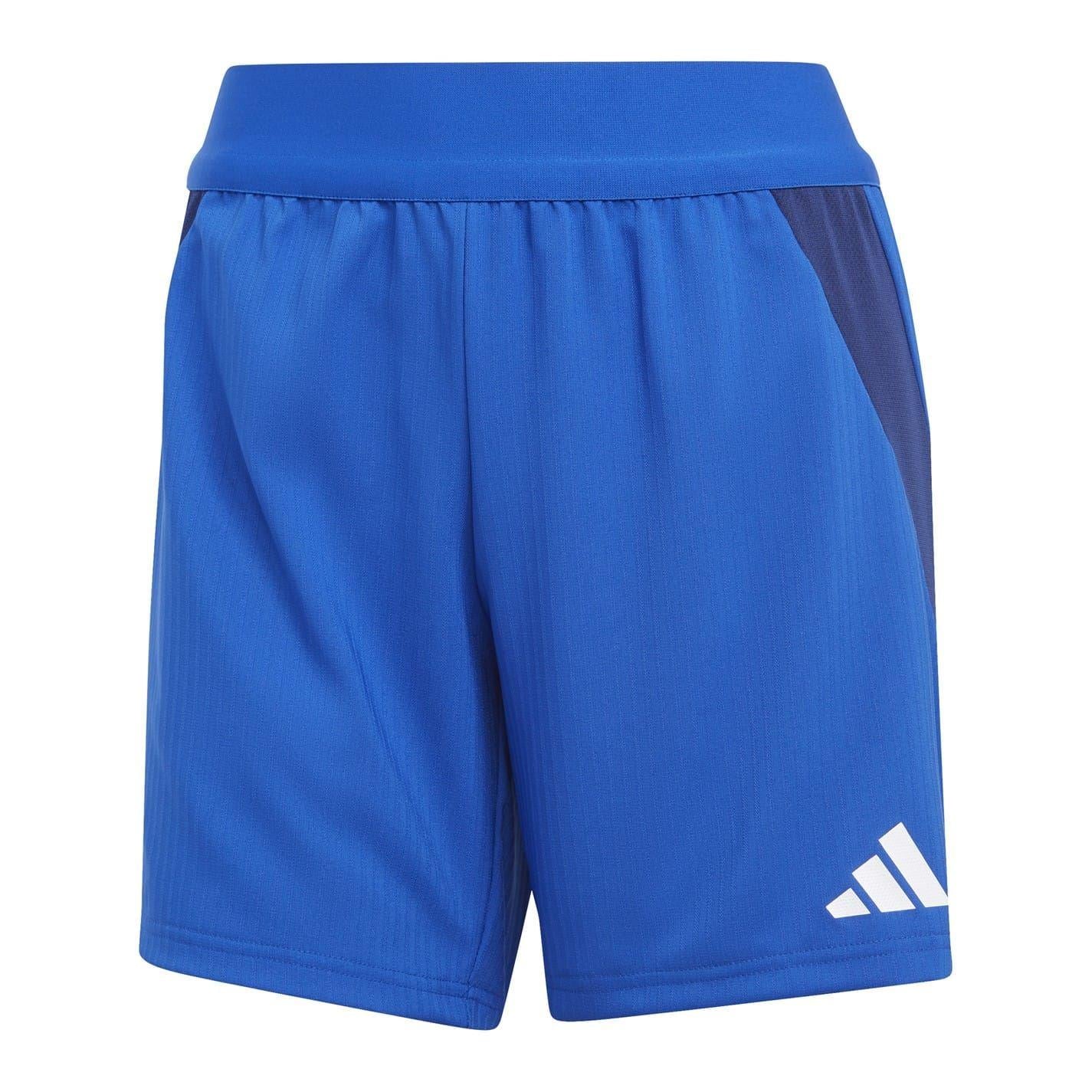 Royal Blue - Front - Adidas Womens-Ladies Tiro 24 Competition Logo Football Shorts