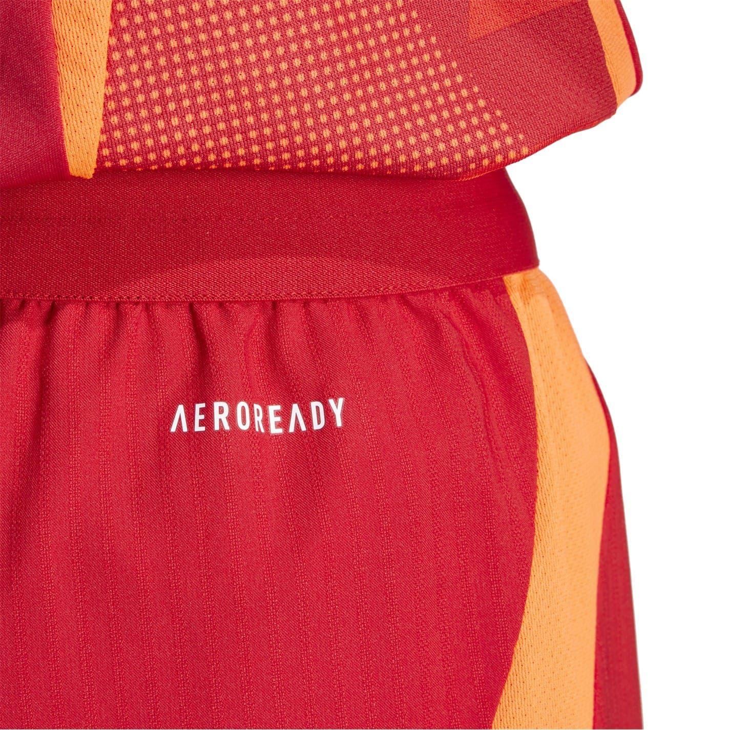 Team Power Red - Lifestyle - Adidas Womens-Ladies Tiro 24 Competition Logo Football Shorts