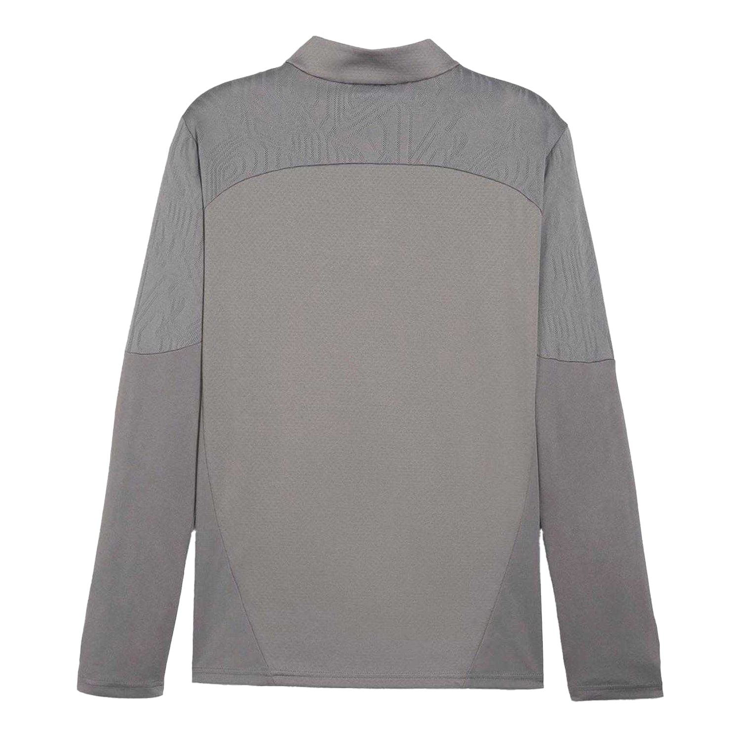 Grey - Back - Puma Mens TeamFinal Quarter Zip Training Track Top