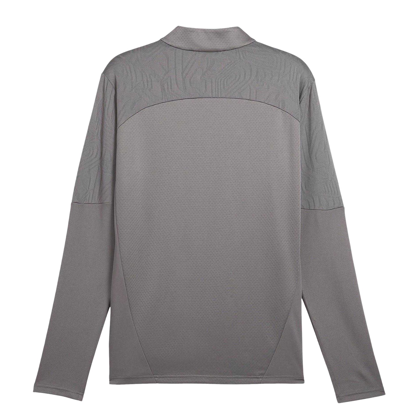 Grey - Back - Puma Mens RC Lens Quarter Zip Training Track Top