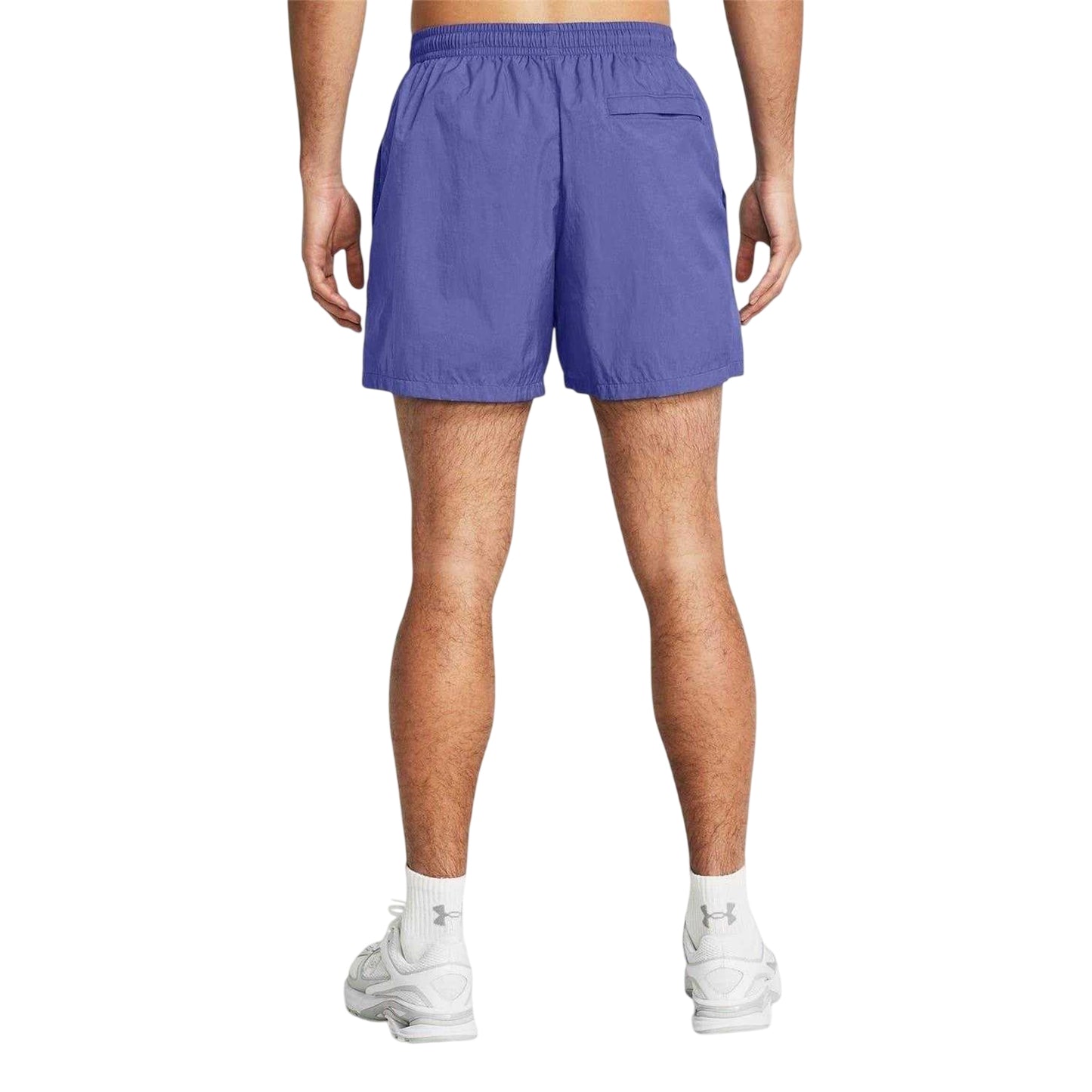 Purple - Back - Under Armour Mens Icon Crank Volley Shorts