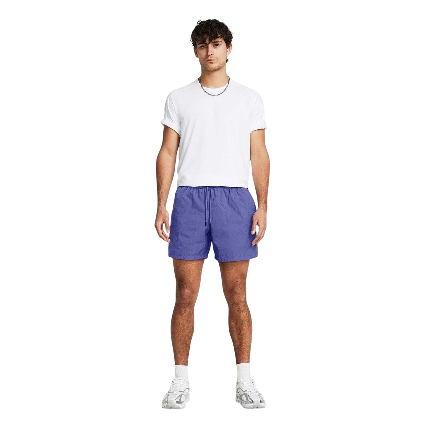 Purple - Lifestyle - Under Armour Mens Icon Crank Volley Shorts