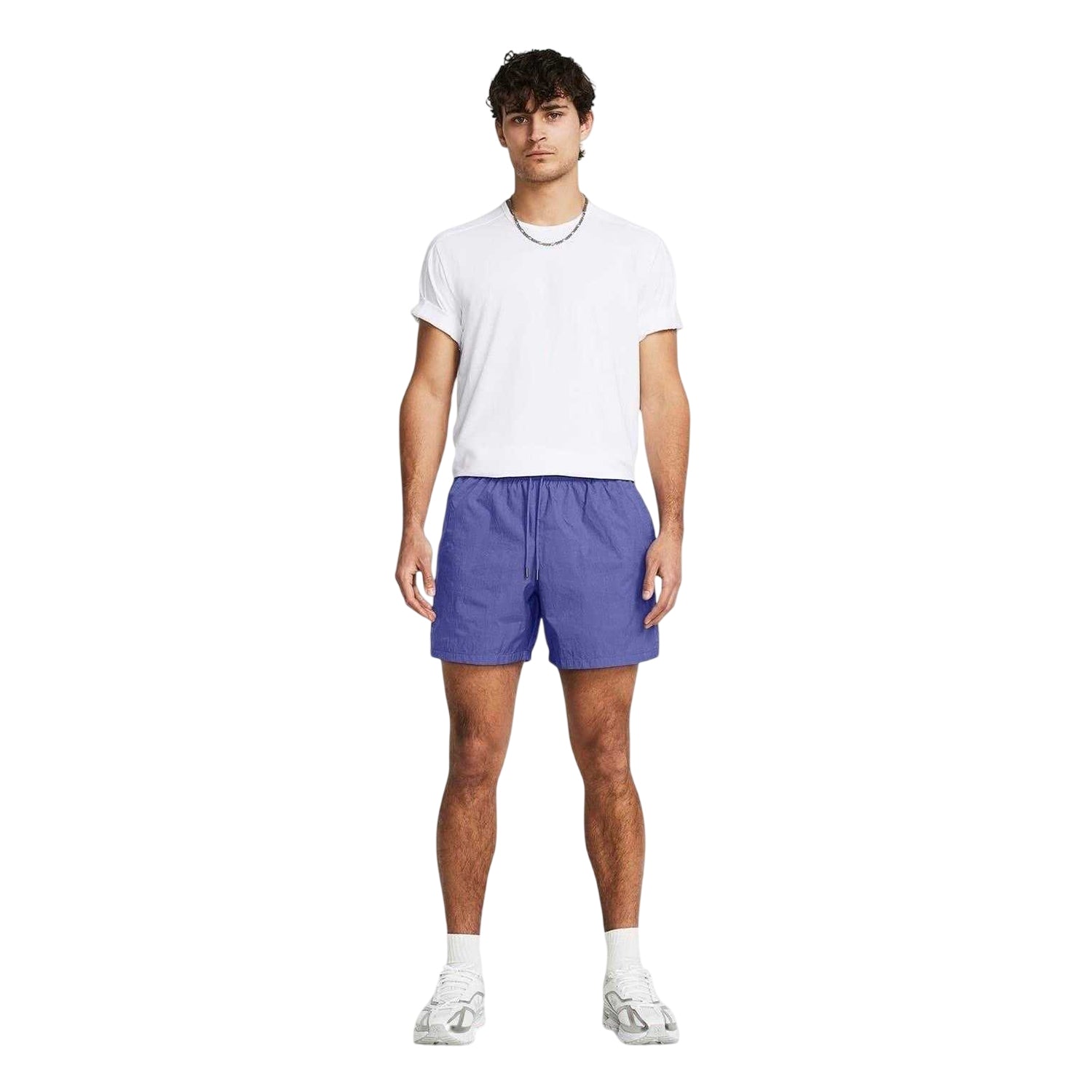Purple - Lifestyle - Under Armour Mens Icon Crank Volley Shorts