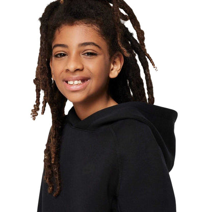 Black - Side - Nike Childrens-Kids Sportswear Tech Fleece Hoodie