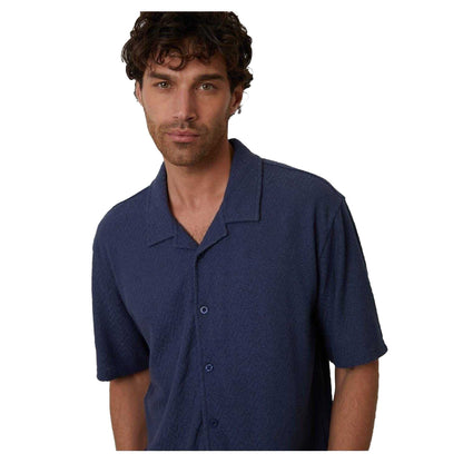 Denim - Side - Threadbare Mens Selkirk Relaxed Fit Shirt