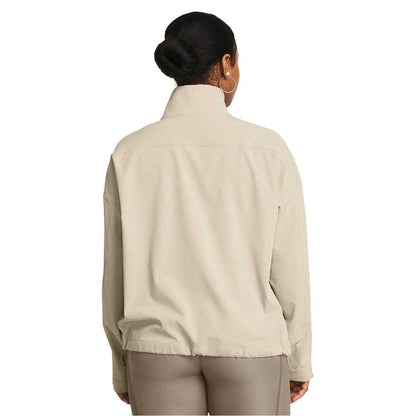 Beige - Lifestyle - Under Armour Womens-Ladies Unstoppable Ventilated Athletic Tracksuit Top