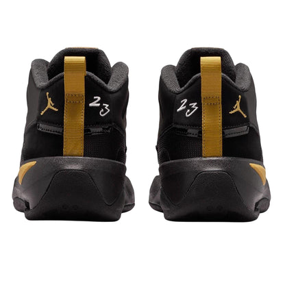 Black - Back - Nike Childrens-Kids Air Jordan Max Aura Basketball Trainers