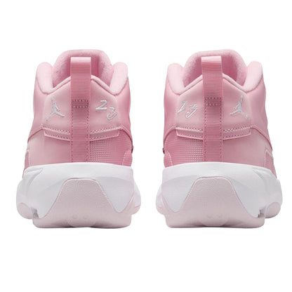 Soft Pink - Back - Nike Childrens-Kids Air Jordan Max Aura Basketball Trainers