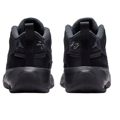Triple Black - Back - Nike Childrens-Kids Air Jordan Max Aura Basketball Trainers