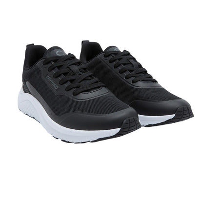 Black - Lifestyle - CTI Mens CT 282 Lace Up Trainers