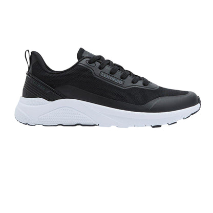 Black - Front - CTI Mens CT 282 Lace Up Trainers