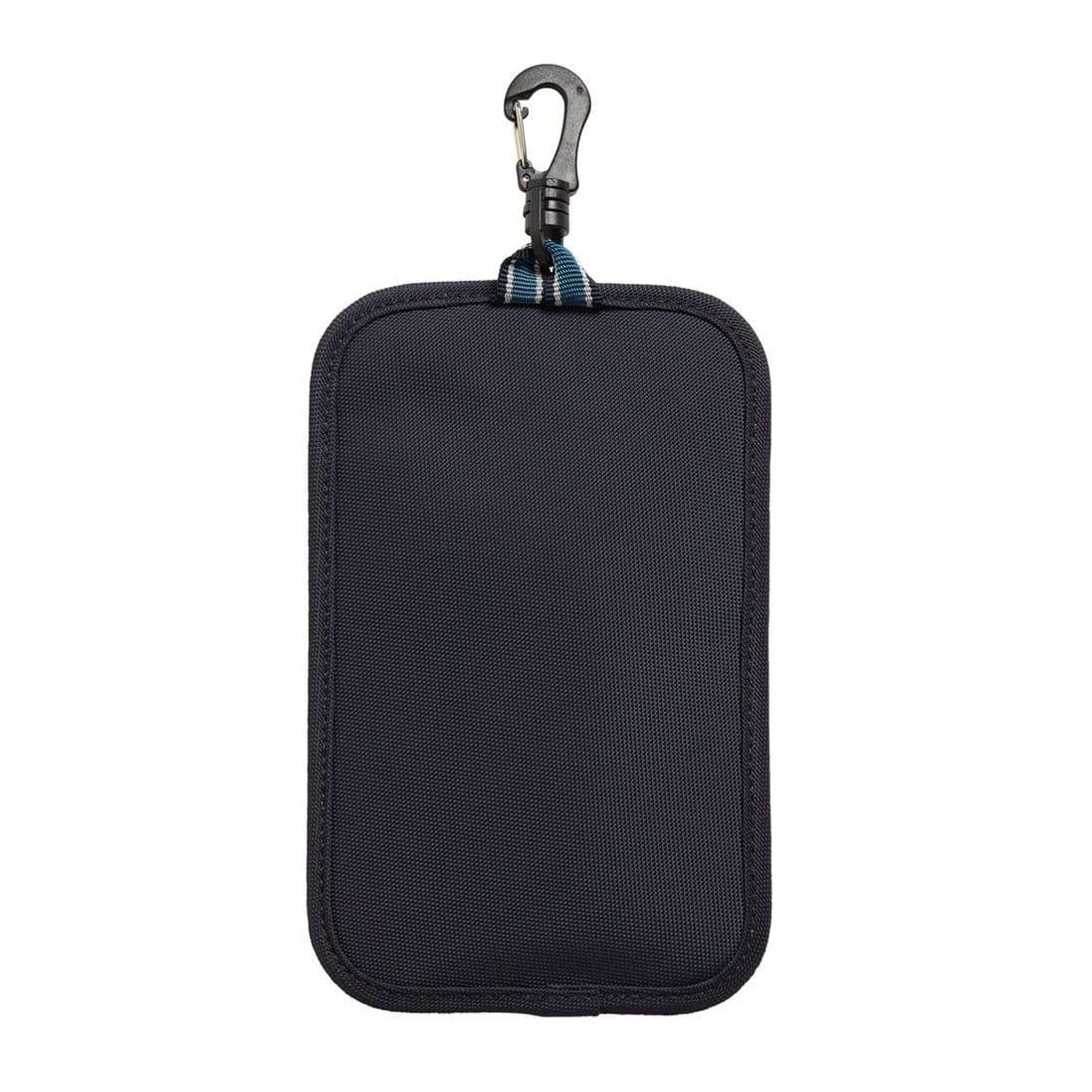 Navy - Side - Boss X Russel Unisex Adult Neck Pouch