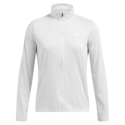 Halo Grey - Front - Under Armour Womens-Ladies Tech Lightweight Tracksuit Top