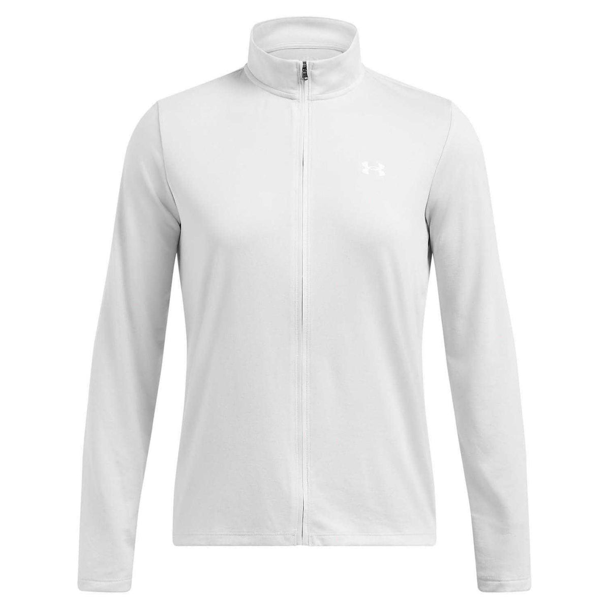 Halo Grey - Front - Under Armour Womens-Ladies Tech Lightweight Tracksuit Top