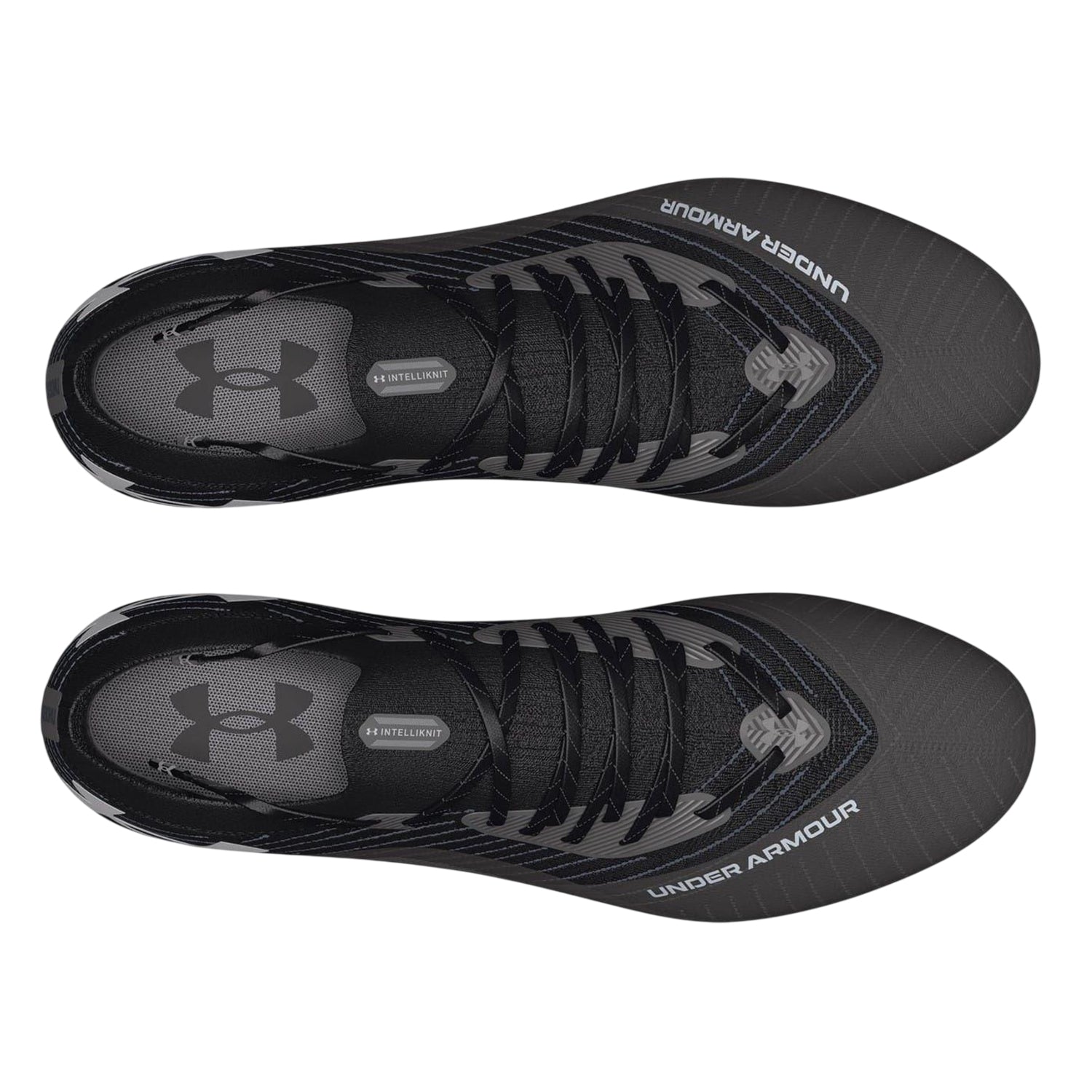 Black - Side - Under Armour Womens-Ladies Shadow Elite 2.0 Firm Ground Football Boots