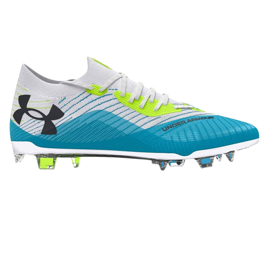 White-Capri - Front - Under Armour Womens-Ladies Shadow Elite 2.0 Firm Ground Football Boots
