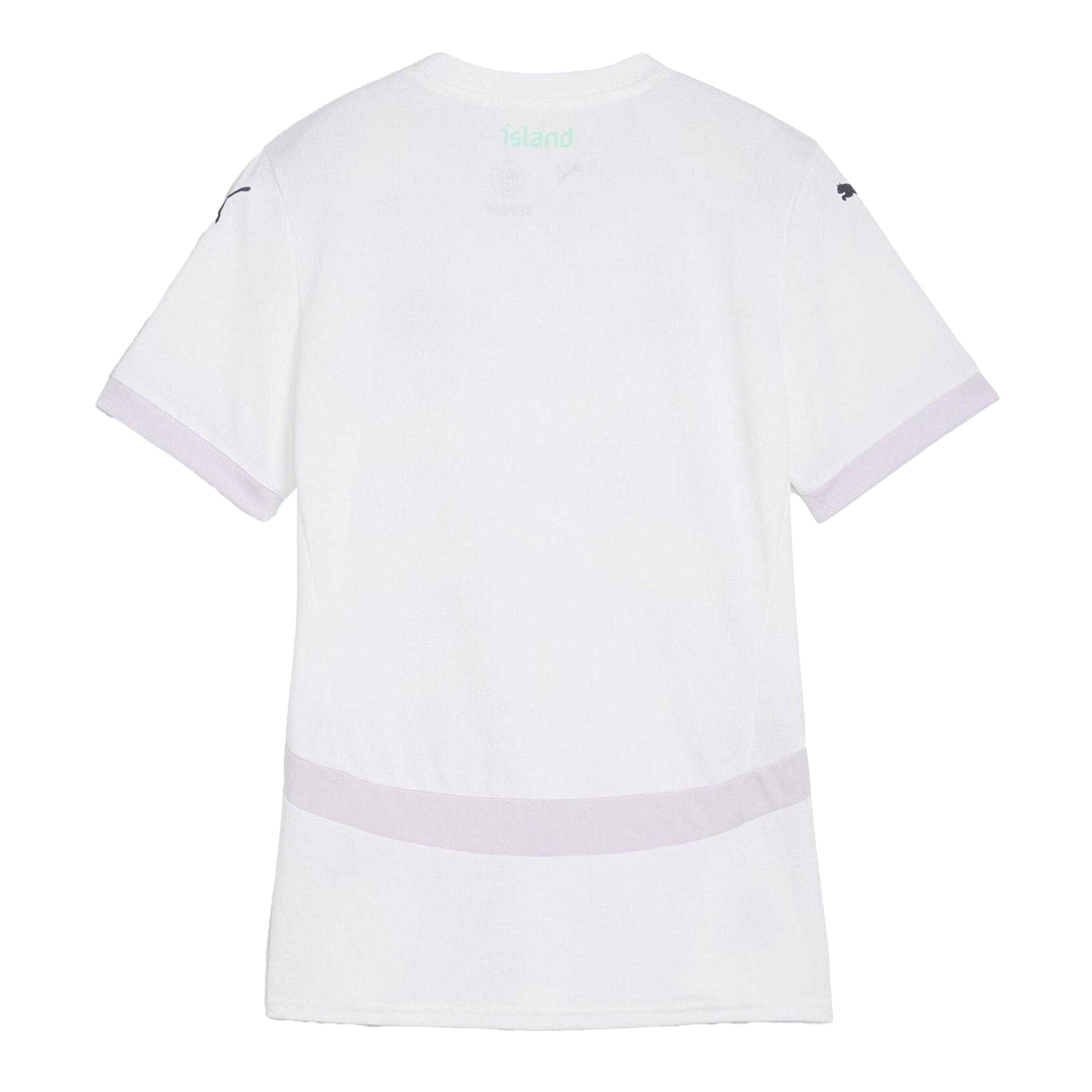 White-Navy - Back - Puma Womens-Ladies 2025 Iceland Away Shirt