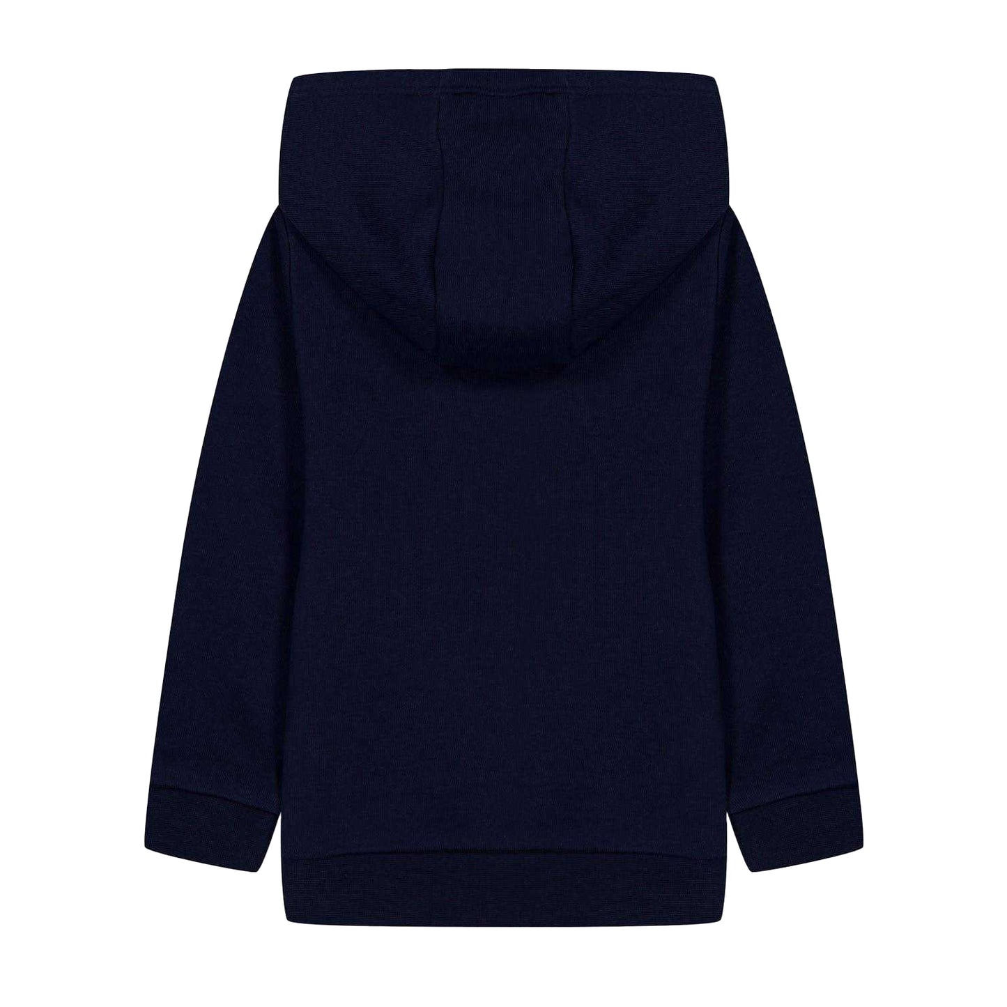 Navy - Back - Boss Boys Colour Block Regular Full Zip Hoodie