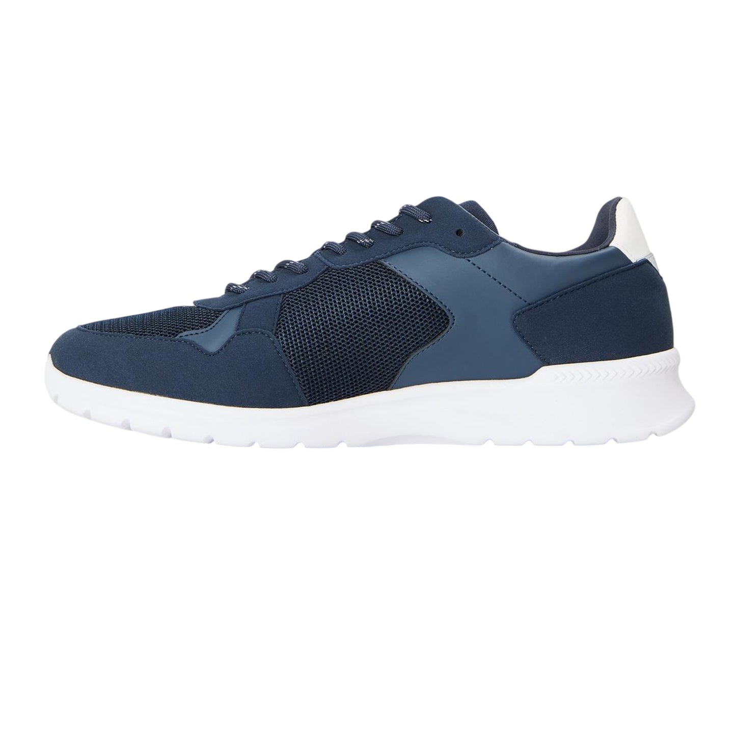 Dark Blue - Back - Boss Mens Extreme Logo Trainers