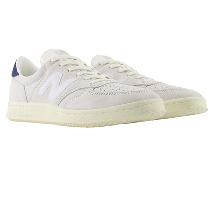 Grey - Lifestyle - New Balance Womens-Ladies T500 Suede Trainers