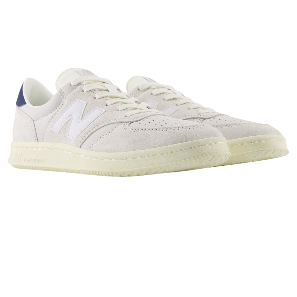 Grey - Lifestyle - New Balance Womens-Ladies T500 Suede Trainers