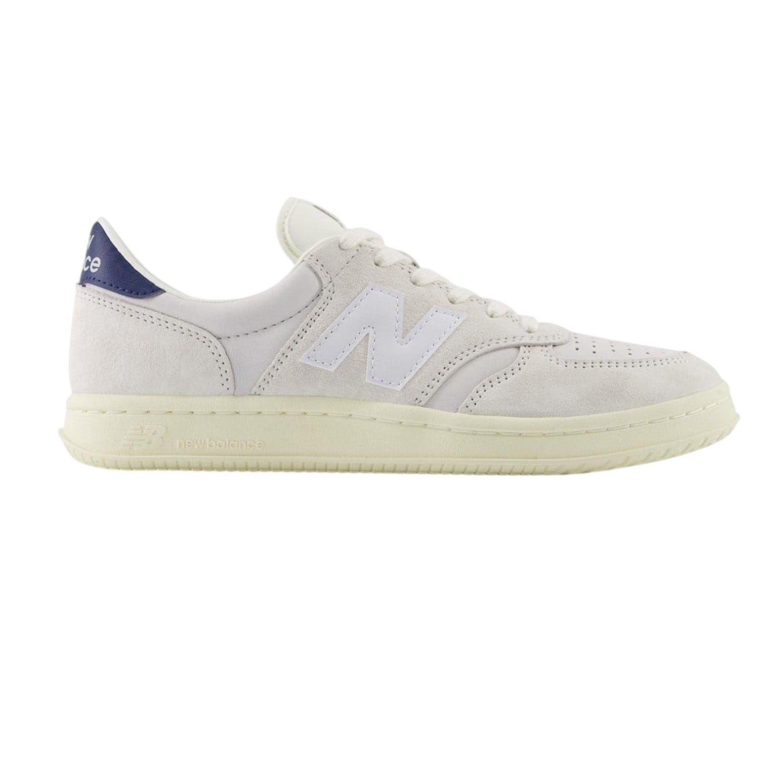 Grey - Front - New Balance Womens-Ladies T500 Suede Trainers