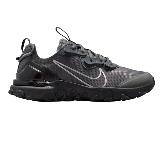 Iron Grey - Front - Nike Childrens-Kids React Vision Low Cut Trainers