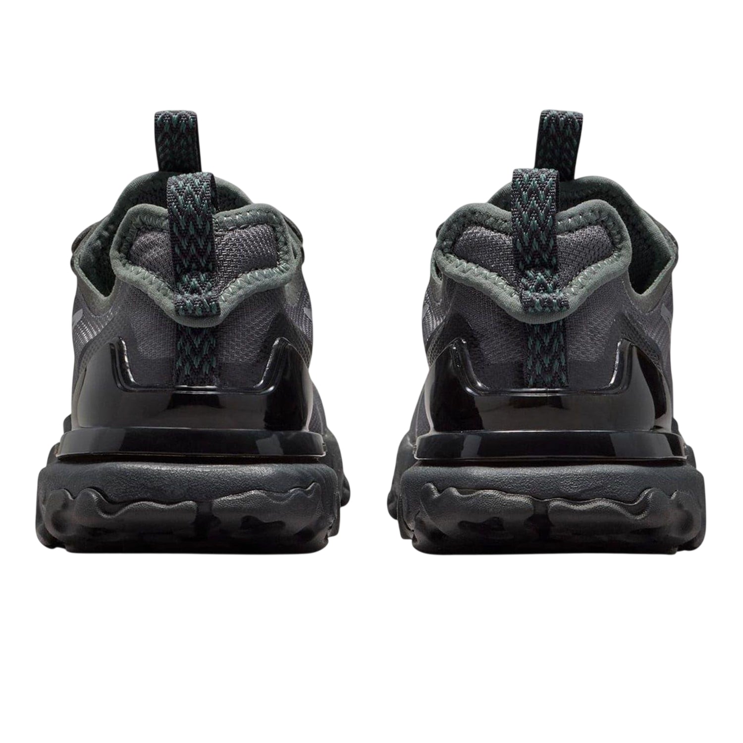 Iron Grey - Back - Nike Childrens-Kids React Vision Low Cut Trainers