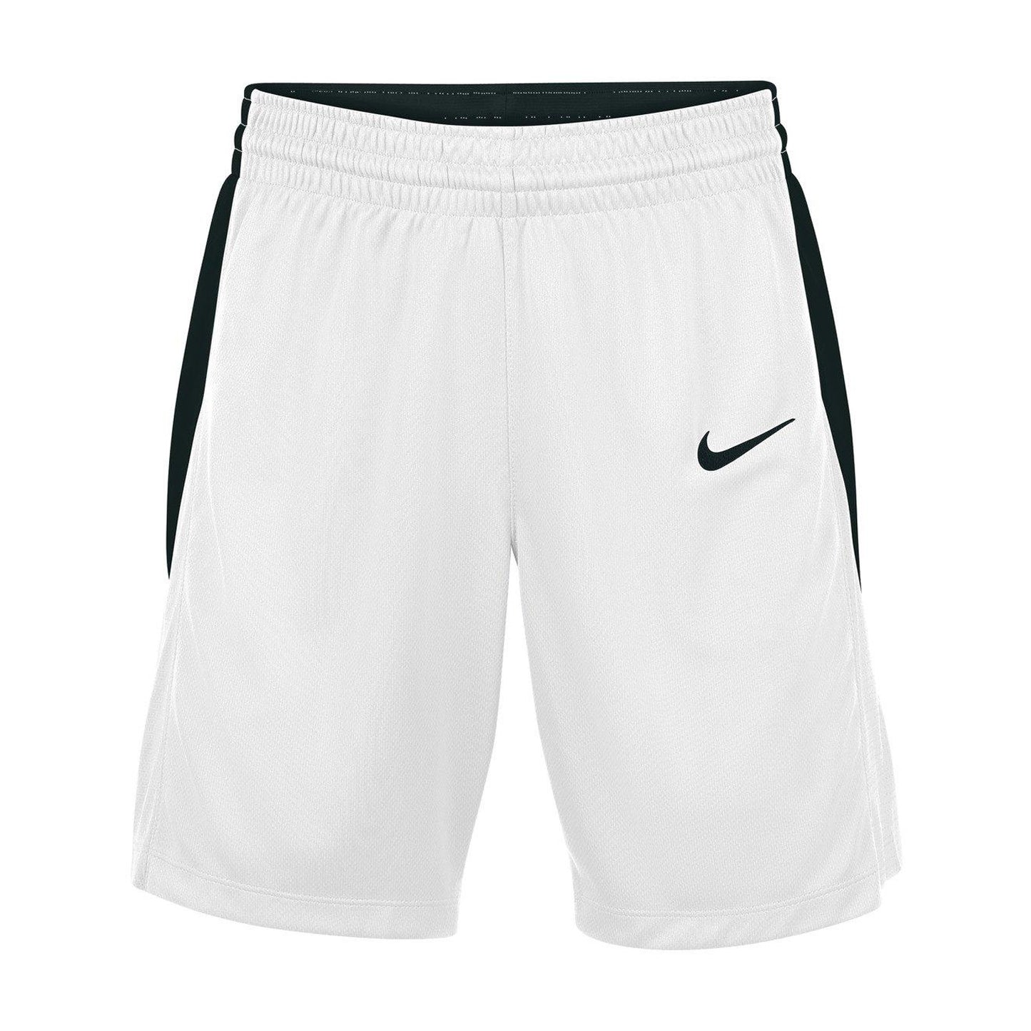 White-Black - Front - Nike Womens-Ladies Reversible Athletic Basketball Shorts