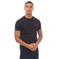 Navy - Front - Timberland Mens Dunstan River Crew Neck T-Shirt